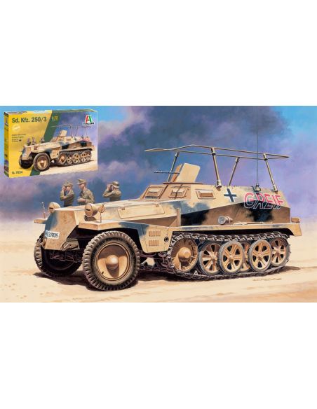 ITALERI IT7034 SD KFZ 250/3 KIT 1:72 Modellino