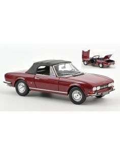 NOREV NV184818 PEUGEOT 504 CABRIOLET 1969 ANDALOU RED...