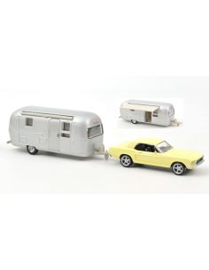 NOREV NV270581 FORD MUSTANG 1968 LIGHT YELLOW AND...