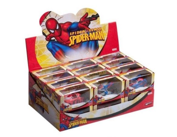 Mondo Motors 53160 ASSORTIMENTO 24PZ.SPIDERMAN CARS Modellino