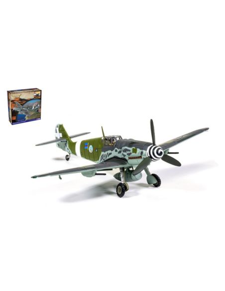 CORGI AA27112 MESSERSCHMITT ME109G-6 MAGGIORE ANTONIO VIZZOTTO SICILY JUNE 1943 1:72 Modellino