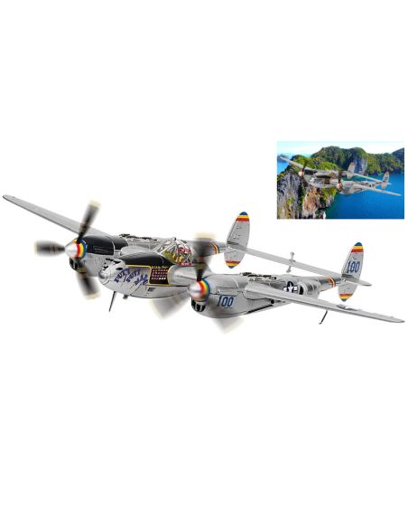 CORGI AA36617 Lockheed P-38L Lightning, 'Putt Putt Maru', 1945Aircraft 1:72 Modellino