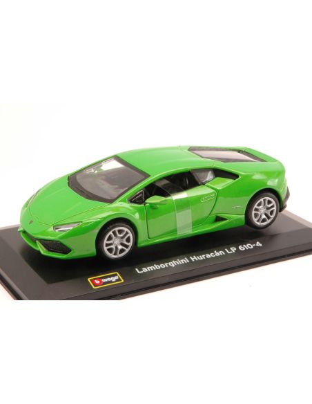 BBURAGO BU43063 LAMBORGHINI HURACAN LP 610-4 2014 GREEN 1:32 Modellino