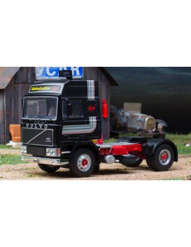 IXO MODEL TR160 VOLVO F 12 1981 BLACK 1:43 Modellino