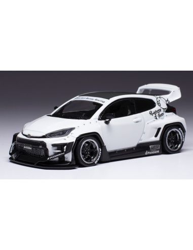 IXO MODEL MOC327 TOYOTA YARIS/PANDEM WHITE 1:43 Modellino