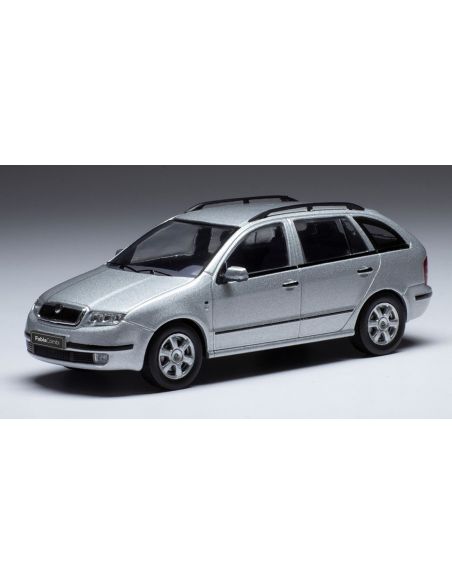 IXO MODEL CLC471 SKODA FABIA 2000 SILVER 1:43 Modellino