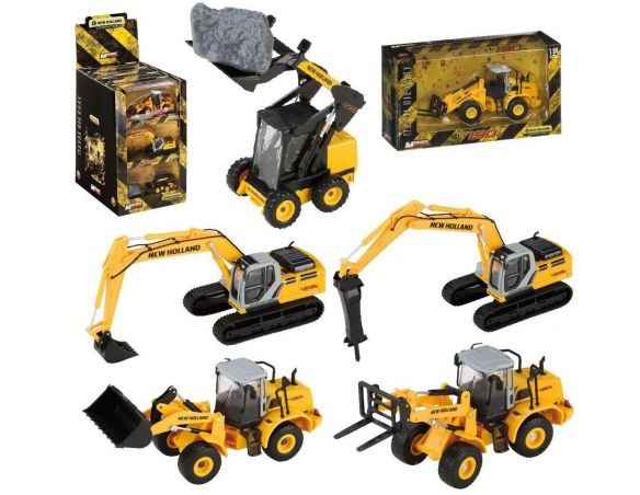 Mondo Motors 54026 ASSORTIMENTO 12PZ.MEZZI NEW HOLLAND Modellino