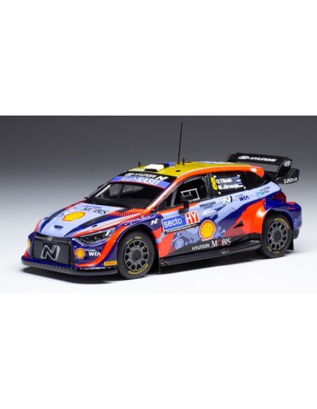 IXO MODEL RAM865 HYUNDAI i20 N.8 FINLAND RALLY 2022 TANAK/JARVEOJA 1:43 Modellino