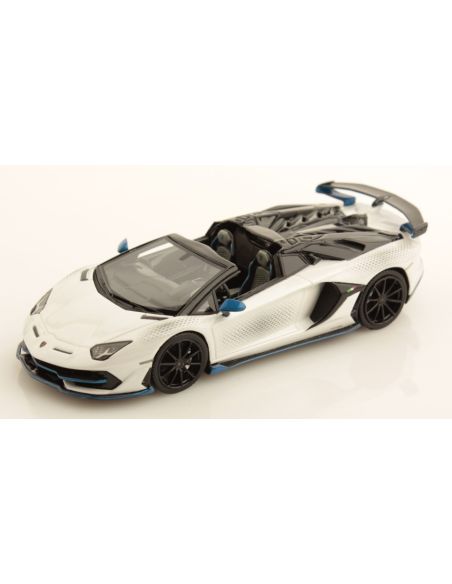 LOOKSMART LS501XA LAMBORGHINI AVENTADOR SVJ XAGO EDITION ASOPO WHITE 1:43 Modellino