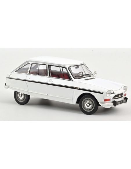 NOREV NV181679 CITROEN AMI SUPER 1974 WHITE 1:18 Modellino