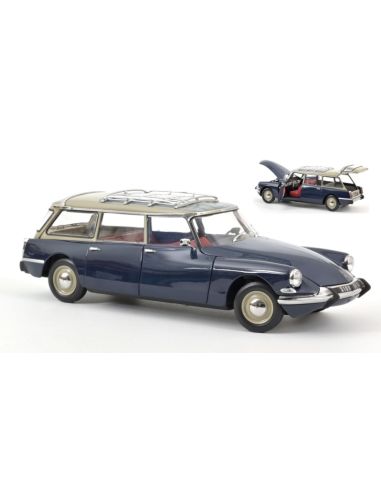 NOREV NV181770 CITROEN ID 19 BREAK 1967 BLUE 1:18 Modellino