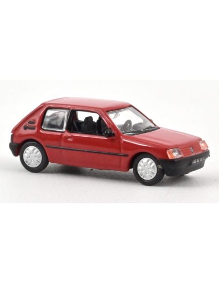 NOREV NV471732 PEUGEOT 205 XL 1985 RED 1:87 Modellino