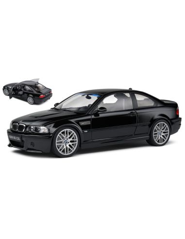 SOLIDO SL1806506 BMW E46 CSL 2003 BLACK 1:18 Modellino