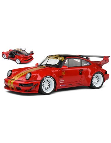 SOLIDO SL1807506 RWB BODYKIT 2021 RED SAKURA 1:18 Modellino