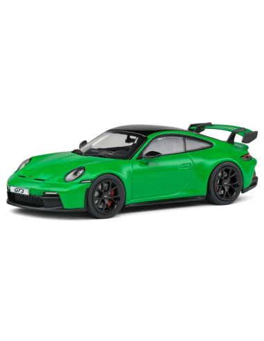 SOLIDO SL4312502 PORSCHE 992 GT3 COUPE 2021 GREEN 1:43 Modellino