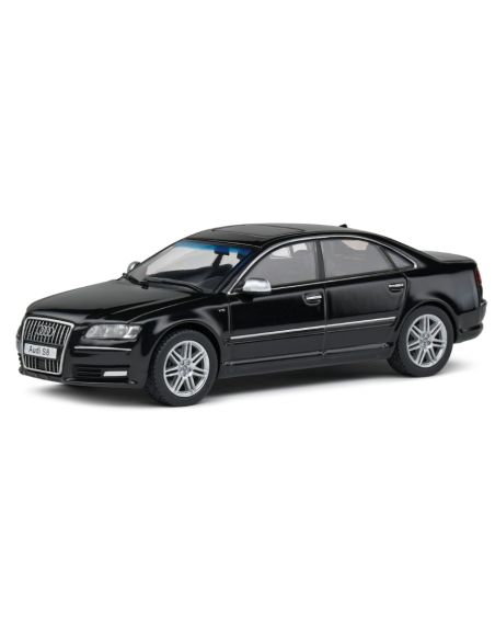 SOLIDO SL4313301 AUDI S8 (D3) 2010 BLACK 1:43 Modellino