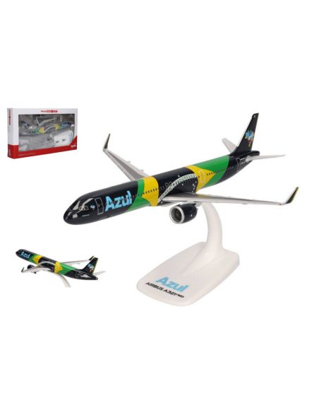 HERPA HP613682 AIRBUS A321 neo AZUL BRAZILIAN AIRLINES 1:200 Modellino