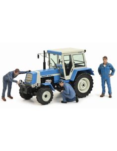 SCHUCO SH450782600 FORTSCHRITT ZT 323 + 3 FIGURINES 1:32...