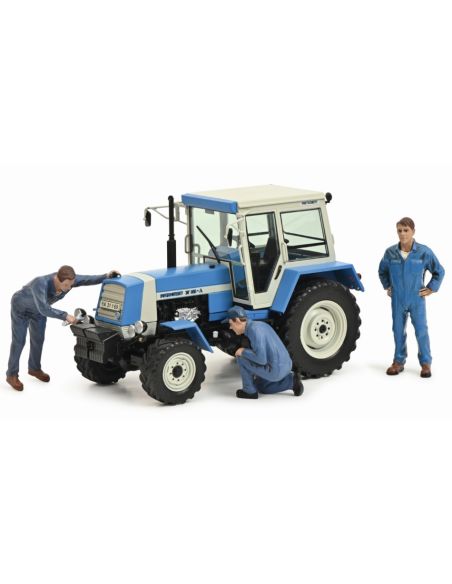 SCHUCO SH450782600 FORTSCHRITT ZT 323 + 3 FIGURINES 1:32 Modellino