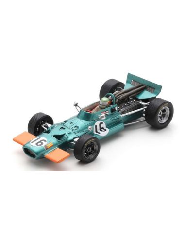 SPARK MODEL S5707 BRM P138 BILL BRACK 1969 N.16 CANADIAN GP 1:43 Modellino