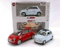 Mondo Motors MM62001 FIAT NUOVA 500 + 500 D Pz.2 1:24 Auto Stradali