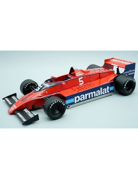 TECNOMODEL TMD18219D BRABHAM-ALAFA ROMEO BT48 N.5 BRAZILIAN GP 1979 N.LAUDA 1:18 Modellino