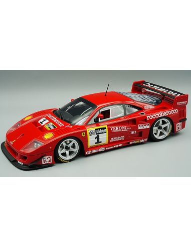 TECNOMODEL TMD18286C FERRARI F40 GTE N.1 6H VALLELUNGA 1996 A.SCHIATTARELLA/L.DALLA NOCE 1:18 Modellino