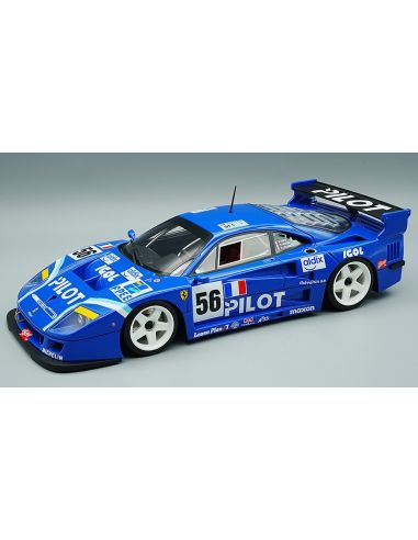 TECNOMODEL TMD18286F FERRARI F40 GTE N.56 24H LM 1996 M.FERTE/O.THEVENIN/N.LOBOISETTIER 1:18 Modellino