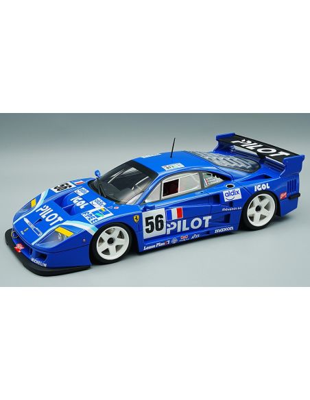 TECNOMODEL TMD18286F FERRARI F40 GTE N.56 24H LM 1996 M.FERTE/O.THEVENIN/N.LOBOISETTIER 1:18 Modellino