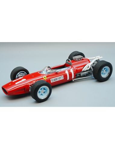 TECNOMODEL TMD18300D FERRARI 246 F1 T81 GERMAN GP 1966 L.SCARFIOTTI 1:18 Modellino