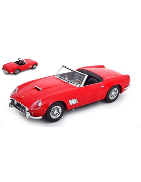 KK SCALE KKDC181046 FERRARI 250 GT CALIFORNIA SPYDER 1960 EUROPEAN VERSION RED 1:18 Modellino