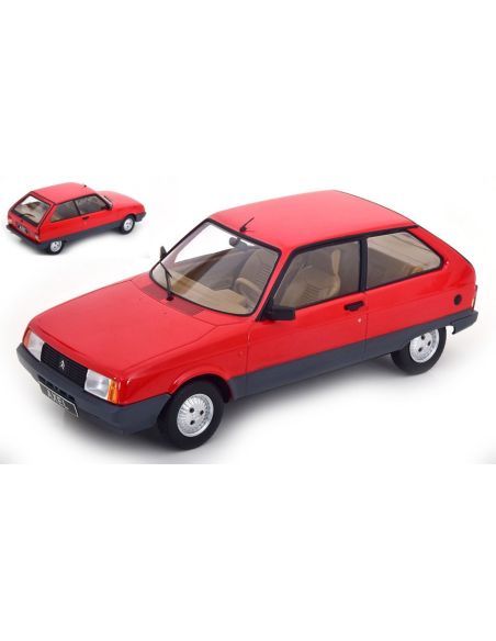 TRIPLE 9 T9-1800336 CITROEN AXEL 1990 RED 1:18 Modellino