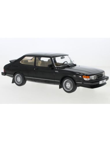 MODELCARGROUP MCG18338 SAAB 900 TURBO 1981 BLACK 1:18 Modellino