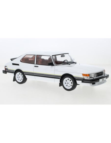 MODELCARGROUP MCG18339 SAAB 900 TURBO 1981 WHITE 1:18 Modellino