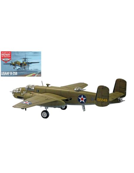 ACADEMY ACD12336 USAAF B-25B DOOLITTLE RAID KIT 1:48 Modellino