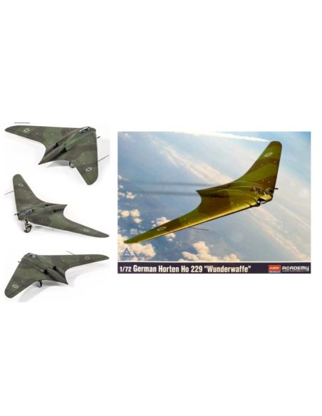 ACADEMY ACD12583 GERMAN HORTEN Ho 229 WUNDERWAFFE KIT 1:72 Modellino