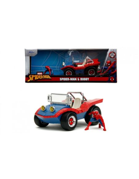 JADA TOYS JADA253225030 SPIDER-MAN & BUGGY 1:24 Modellino