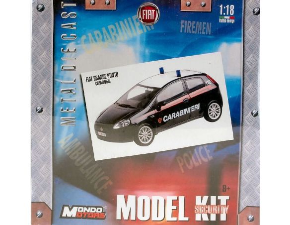 Mondo Motors MM67007 FIAT GRANDE PUNTO CARABIN.KIT 1:18 Modellino