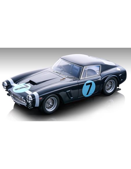TECNOMODEL TMD18245D FERRARI 250 GT SWB N.7 WINN.GOODWOOD TOURIST TROPHY 1961 S.MOSS 1:18 Modellino