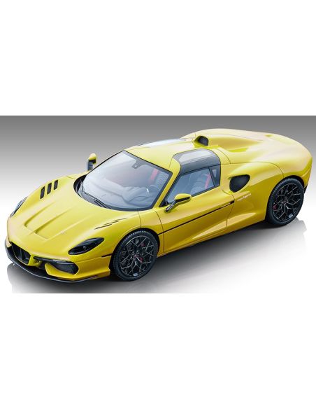 TECNOMODEL TMD18268F TOURING SUPERLEGGERA ARESE RH95 2020 YELLOW 1:18 Modellino