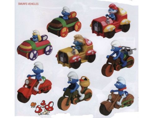 Mondo Motors MM71001 PUFFI AUTO E MOTO cm 9 ASS.8 Pz. Movie