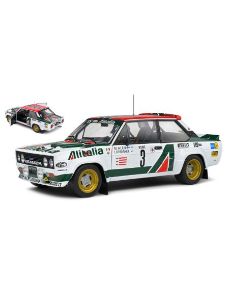 SOLIDO SL1806005 FIAT 131 ABARTH N.3 3rd RALLY MONTECARLO 1979 ALEN/KIVIMAKI 1:18 Modellino