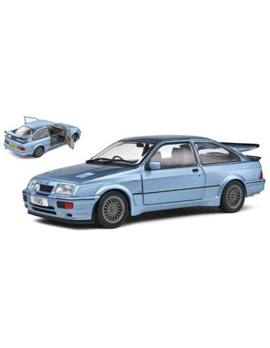 SOLIDO SL1806106 FORD SIERRA RS 500 1987 LIGHT BLUE 1:18 Modellino