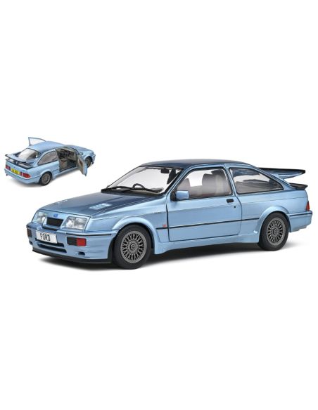 SOLIDO SL1806106 FORD SIERRA RS 500 1987 LIGHT BLUE 1:18 Modellino