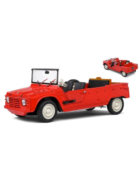 SOLIDO SL1808203 CITROEN MEHARI 1970 RED 1:18 Modellino