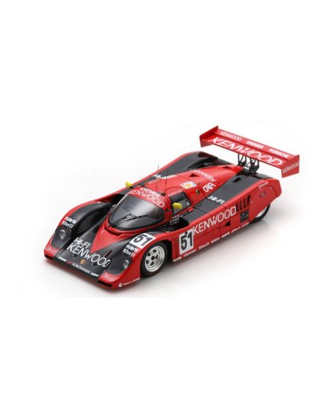 SPARK MODEL S9891 PORSCHE 962 CK 6 N.51 7th LM 1992 NIELSEN-LAVAGGI-REUTER 1:43 Modellino