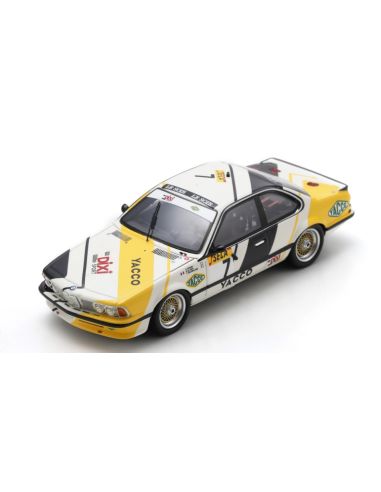 SPARK MODEL SB673 BMW 635 CSi N.7 24 H SPA 1988 G.FEVROT-B.DI GIOIA-F.DELAVALLADE 1:43 Modellino