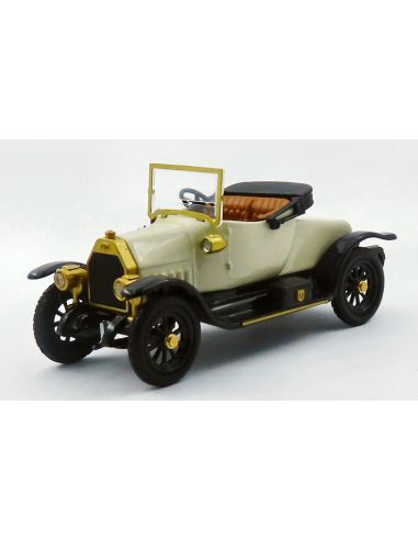 RIO RI4701 FIAT TIPO 0 SPIDER 1912 OPEN WHITE 1:43 Modellino