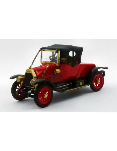 RIO RI4702 FIAT TIPO 0 SPIDER 1912 CLOSED RED 1:43 Modellino