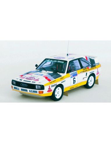 TROFEU TFRRUK93 AUDI SPORT QUATTRO RAC RALLY 1984 MOUTON/PORIS 1:43 Modellino